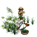 plantas,jardineiro gif-l - Nemokamas animacinis gif