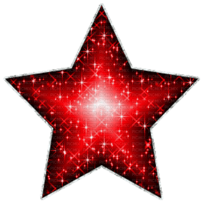 Kaz_Creations Christmas Deco Star Red - бесплатно png