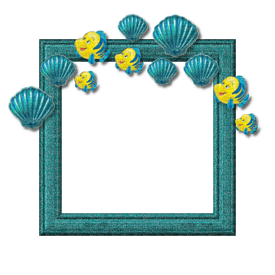 Small Teal Frame - δωρεάν png