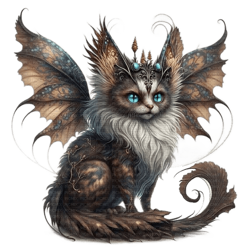 fantasy cat - PNG gratuit