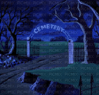 graveyard spooky bp - GIF animado grátis