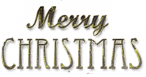 Merry Christmas.Text.Gold.Deco.Victoriabea - png gratuito