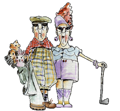 couple elderly bp - Zdarma animovaný GIF