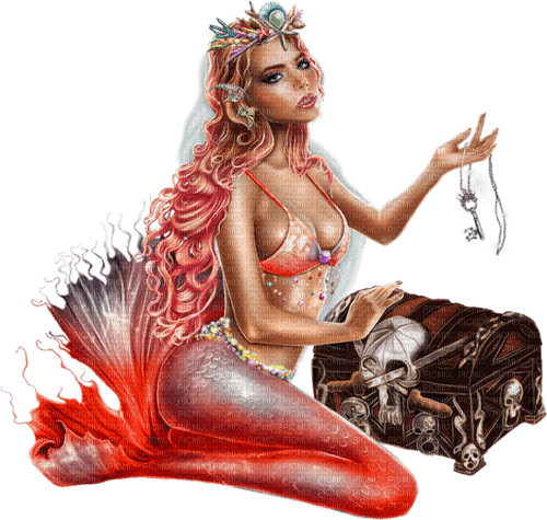 Mermaid. Leila - 免费PNG