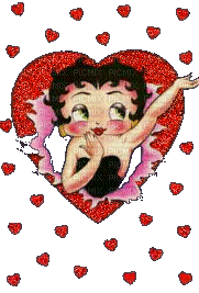 Betty Boop - GIF animasi gratis