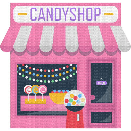 candy shop Bb2 - Free PNG