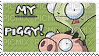 gir my piggy stamp invader zim deviantart - GIF animado gratis