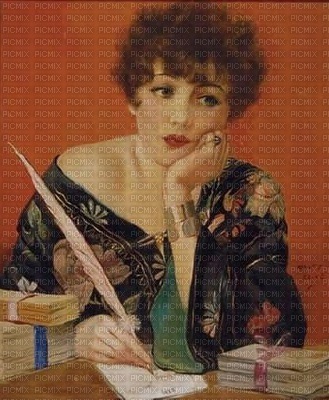 Art Deco woman bp - ilmainen png