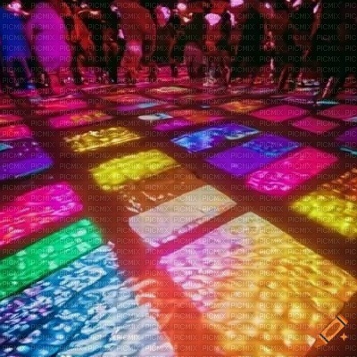 Rainbow Dance Floor - безплатен png
