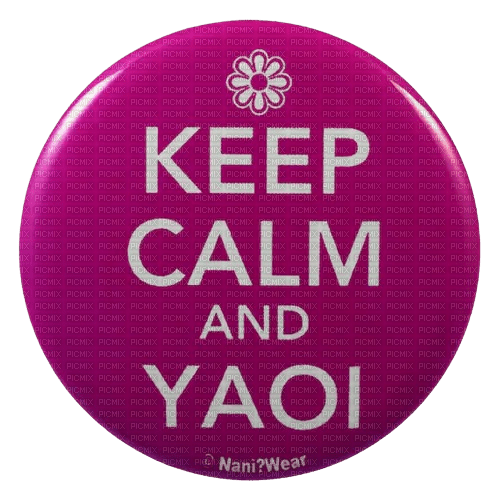 keep calm and yaoi - PNG gratuit
