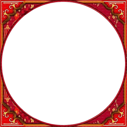 Frame.Cadre.Circle.Red.Victoriabea - darmowe png