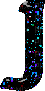 Kaz_Creations Animated  Alphabets Disco Colours  Letter J - GIF เคลื่อนไหวฟรี
