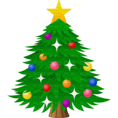 Christmas tree emoji - png gratis