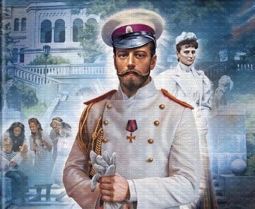 Les Romanovs Nicolas II Alexandra Fedeorovna - kostenlos png