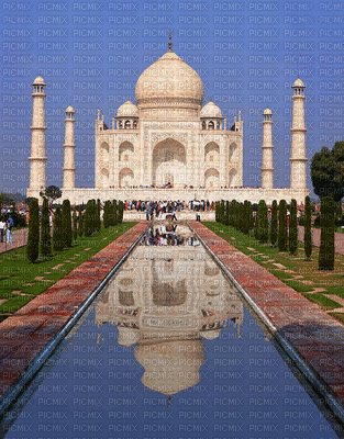 Taj Mahal - Безплатен анимиран GIF