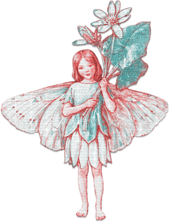 soave children girl fairy fantasy vintage spring - png ฟรี
