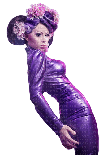dolceluna purple spring woman gothic - Free PNG