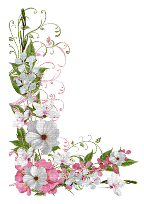 Kaz_Creations Spring Deco Flowers - zdarma png