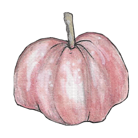 Autumn Fall Pink Pumpkin - GIF animé gratuit