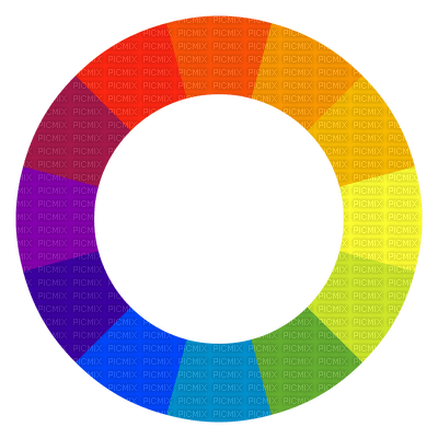 Spettro Dei Colori Cerchio - ücretsiz png