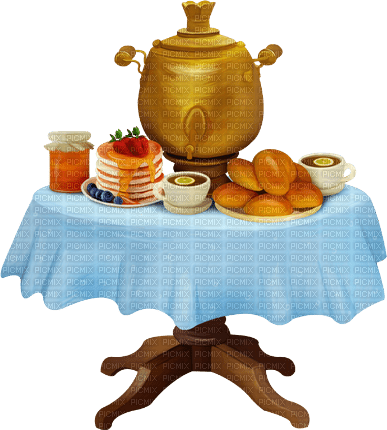 Breakfast Table - Free PNG
