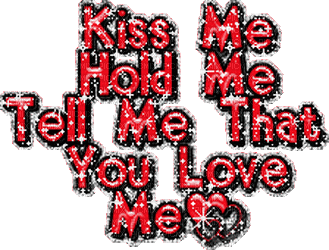 kiss me hold me - Free animated GIF