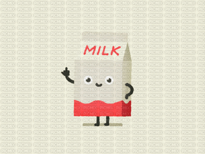 latte - GIF animate gratis