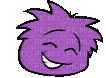 Purple Puffle - Ilmainen animoitu GIF