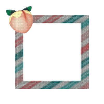 Small Striped Frame - Free PNG
