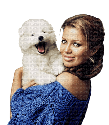 Kaz_Creations Woman Femme Dog Pup - безплатен png