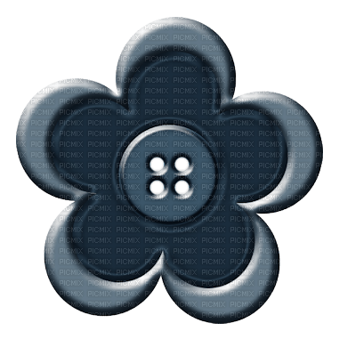 Kaz_Creations Deco  Flower Button Colours - безплатен png