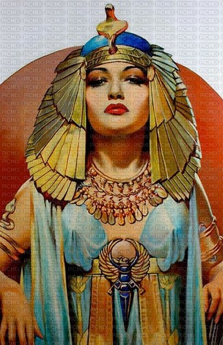 Egyptian Egipt woman  princess gold - zadarmo png