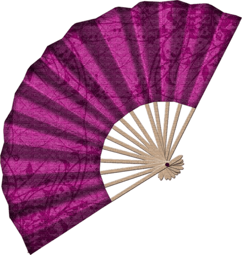 Fächer lila violett - png gratis