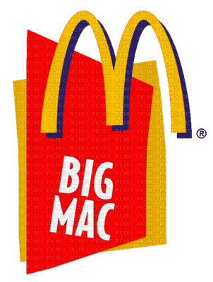 Kaz_Creations Logo McDonalds Big Mac - bezmaksas png