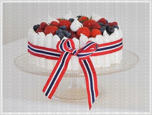 17. May cake. Norway coller in ribbon. Leila - безплатен png