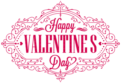 Kaz_Creations Valentine Deco Love Hearts Text Label - PNG gratuit