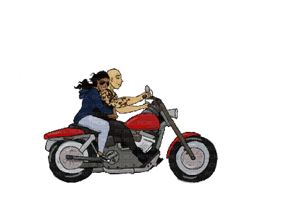 biker bp - GIF animasi gratis