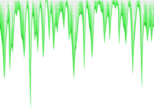Icicles.Green - zdarma png