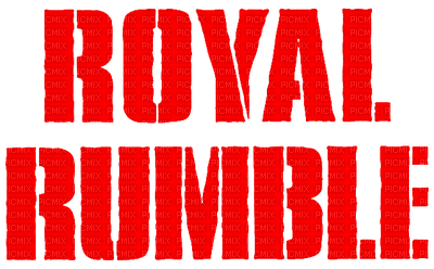 Kaz_Creations Wrestling Logo Royal Rumble - 免费PNG
