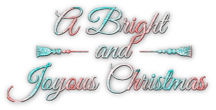 soave text christmas deco bright pink teal - PNG gratuit