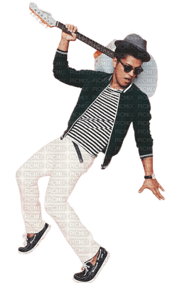 Kaz_Creations Bruno Mars Singer Music - PNG gratuit