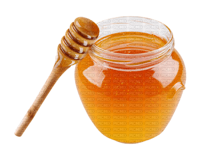 honey honig miel  spring printemps deco tube   petit déjeuner frühstück breakfast jar - Free PNG