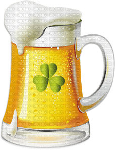 soave patrick  deco beer gold green - png grátis