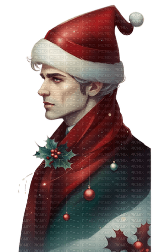 Man Christmas - Bogusia - безплатен png