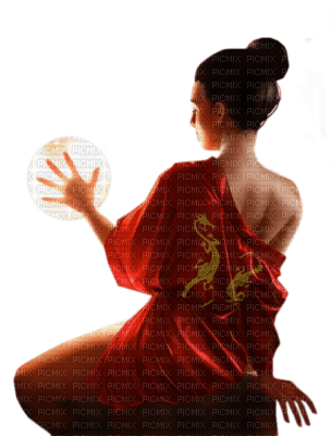 femme chinoise - gratis png