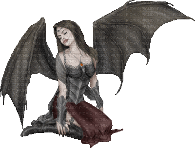 Vampire woman bp - Ingyenes animált GIF