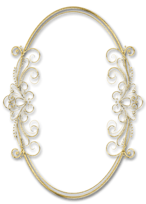 oval frame - png gratuito