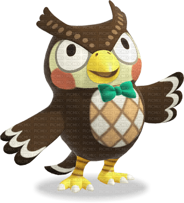 Animal Crossing - Blathers - Free PNG