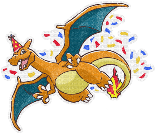 party charizard - zadarmo png