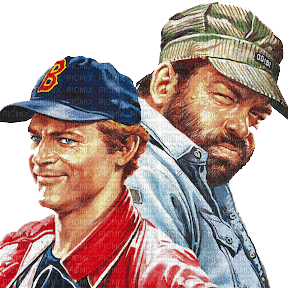 Bud Spencer & Terence Hill milla1959 - darmowe png